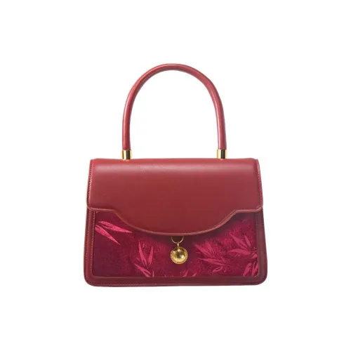 Safiya Синтетическая кожа ткань сумка среднего размера женская красная