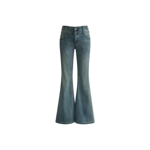 UNIFREE Blue Women's Jeans UNIFREE Синий Женские Джинсы