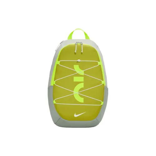 Nike Кожа Рюкзак Стандартный Унисекс Неон Зеленый