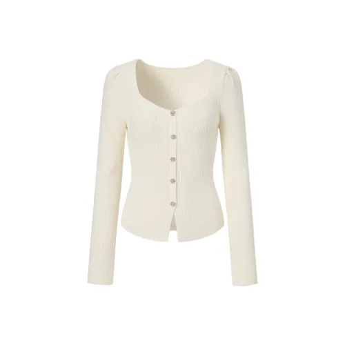 TAMMY TANGS Белый Женский Трикотаж