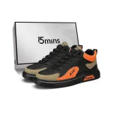 Чёрный и оранжевый