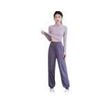 Комплект одежды (Фиолетовая рубашка с длинным рукавом + фиолетовые штаны)