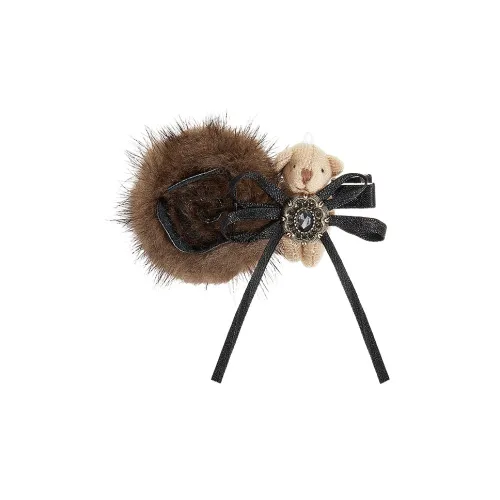 Lano Mink Fur Заколки для волос Женские