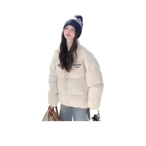 MDEHT Белый Женские пуховики