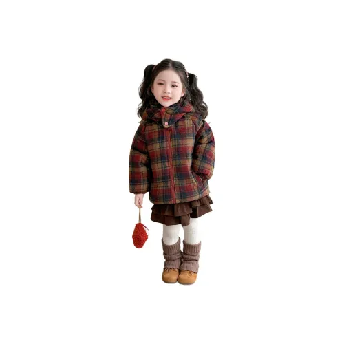 MAMIMAKA Хлопковый пуховик Зимний Детский для детей 3-7 лет