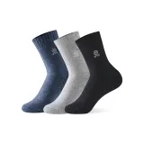 3 Pack (Черный + Светло-Серый + Синий)