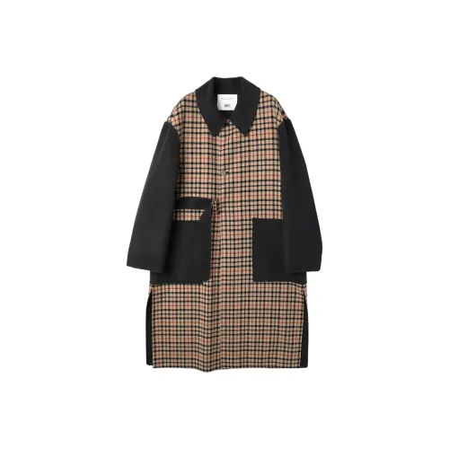 CULLNI x DAKS LONDON Fw25 CULLNI Для DAKS LONDON Галстук Locken Длинное Пальто Унисекс