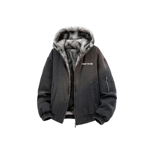 YK YB Унисекс Пуховики