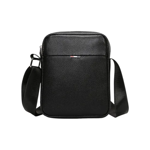 FOXER Коровья кожа Сумка через плечо Мужская Multicolor Logo с Черным текстом