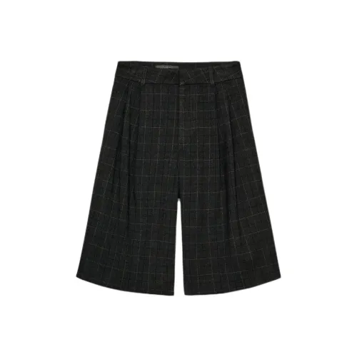 ZARA Collaboration Зебра с принтом Серый Женские Повседневные Шорты