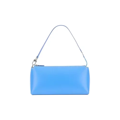 Staud Kaia Сумка из гладкой коровьей кожи сумка через плечо женская синяя