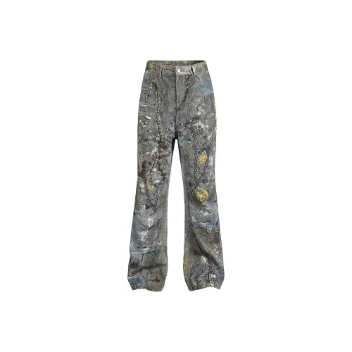 PLQV Цвет изображения Мужские Джинсы