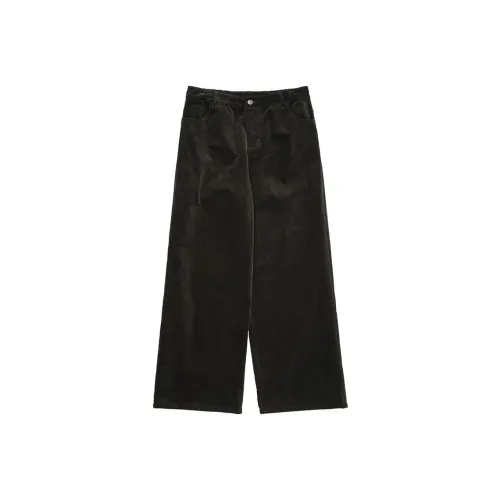 FAIRFAFO Маринованный зеленый Женские Повседневные Брюки