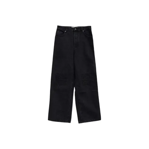 LOEWE Совместное издание Черные Мужские Джинсы