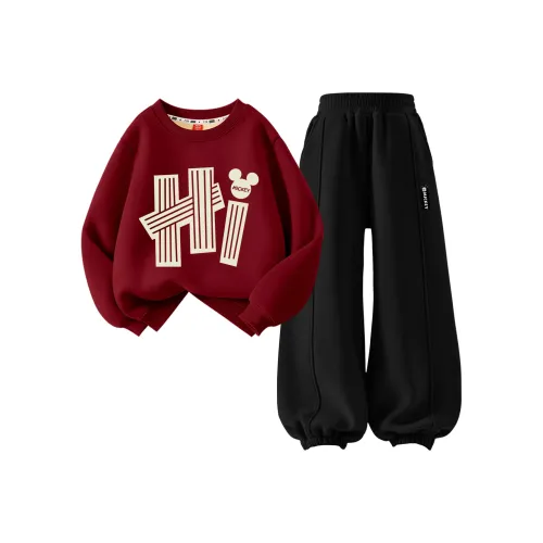 Disney Повседневный Спортивный Комплект из 2 предметов для Детей