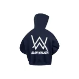 Темно-синий, синий, с флисовой подкладкой, Allen Walker, английский язык