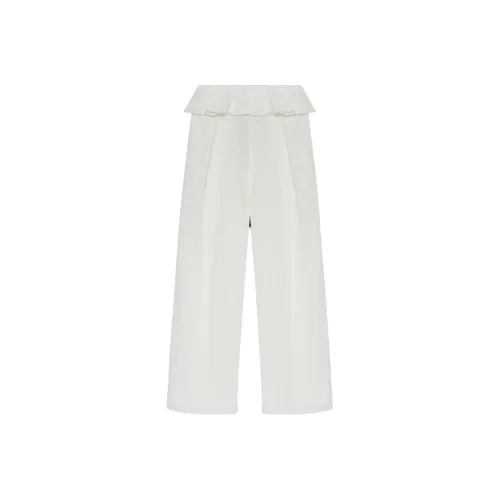 CULT GAIA Белый Женские Повседневные Брюки