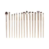 15 шт Позолоченный Макияж для глаз Щетка Наборы одежды OPP