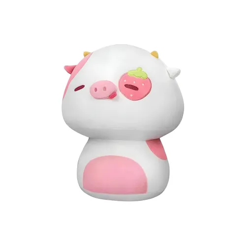 JIAOCHONGRIJI Милый Q tasty Клубничное молоко Куклы Плюшевая кукла 25 см высокая