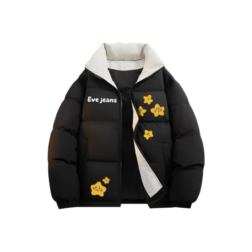 YIWEN Eve Джинсы Пуховик Унисекс