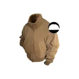 Хаки пуховая куртка утепленная термическая