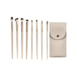 8 шт Позолоченная кисть для теней, макияж, одежда, наборы + сумка