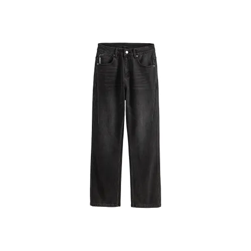 GTHOMME Черные Унисекс Джинсы