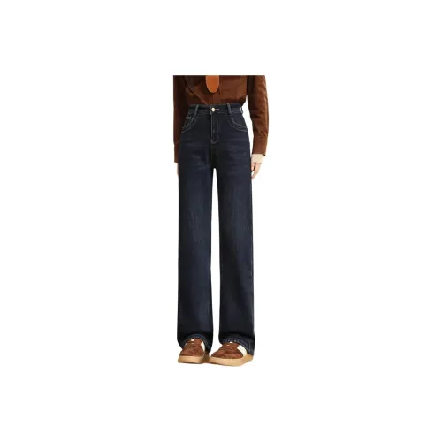 FOSS PHIL Синий Черный Женские Джинсы