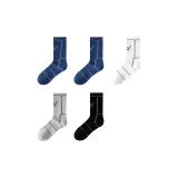 [5 Pack] Синий + Синий + Белый + Серый + Черный