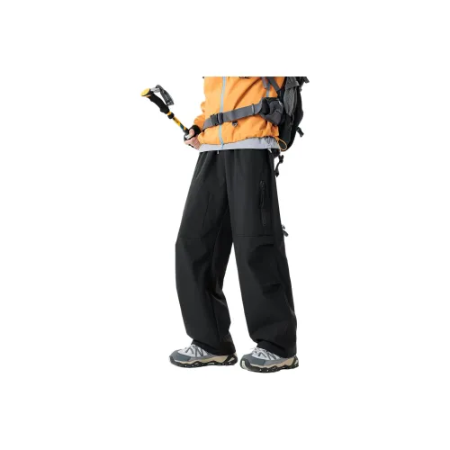 SWAMP AREA Черные Унисекс Повседневные Штаны