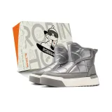 Серый с флисовой подкладкой