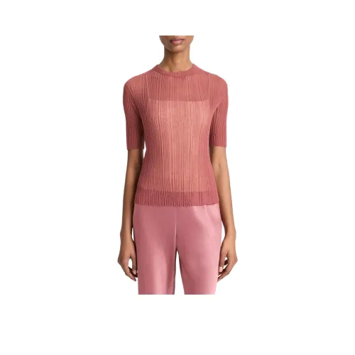 VINCE Песочный Женские T-рубашки