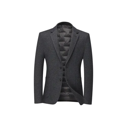 UZXJ Серый Пуховые Подтяжки Унисекс Деловые Костюмы