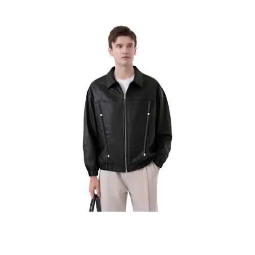 ESPRIT Унисекс Кожаные куртки