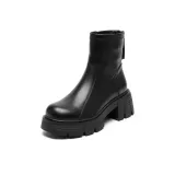 Черный с флисовой подкладкой