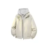 Ecru Cotton Down Jacket (Insulated)  
Экрю хлопковый пуховик (утепленный)