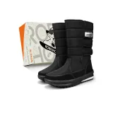 Чёрный с флисовой подкладкой (супер удлинённая длина)