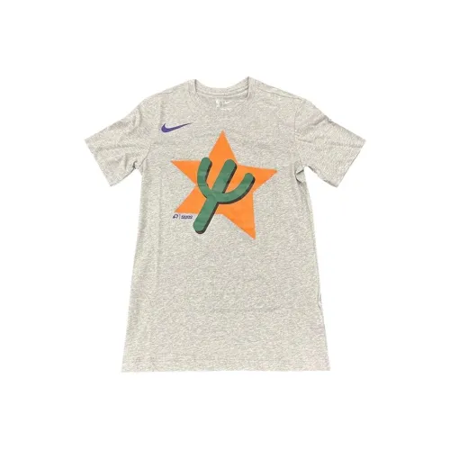 Nike NBA Светло-серые Мужские T-рубашки