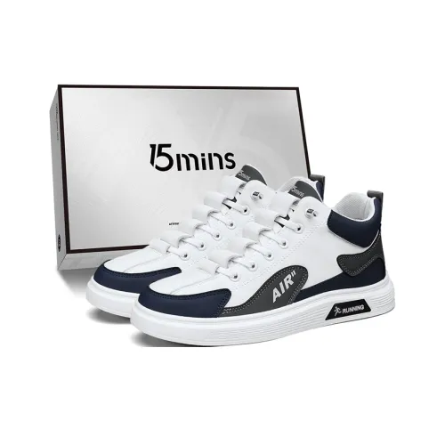 15 MINS Термические Аbrasion-Resistant Slip-Resistant High-Top Скейтборд Кроссовки Унисекс