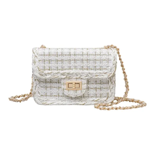 MILLIE'S Ткань Сумка через плечо Стандартная Женская Белая Черная