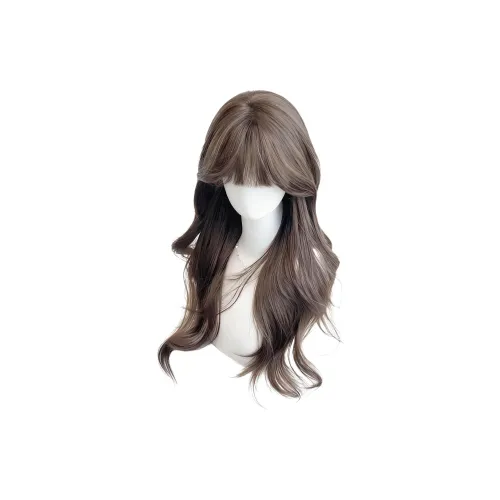 XINZHENJU Перука Женская Lolita Длинные Волнистые Естественные Lazy Ambient Полная Перука Набор для Головы