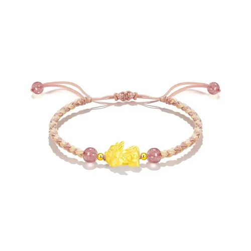 HAZYOU Браслеты с шнурками из смолы Женские