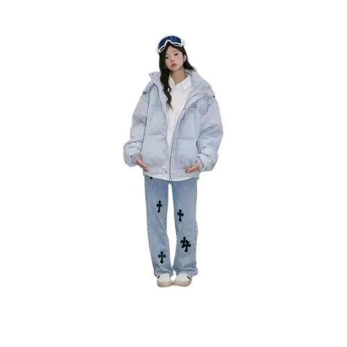 QIAOMONVHAI Хлопковый пуховик женский