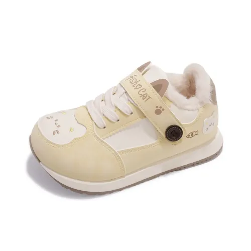 SHENLINSEN Устойчивые к истиранию низкие кроссовки для скейтбординга женские светло-желтые