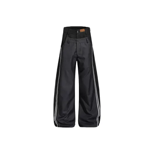 DAND Черные Унисекс Повседневные Штаны