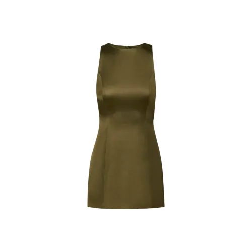 ARITZIA FW25 Charleston Satin Sleeveless Dress Women's