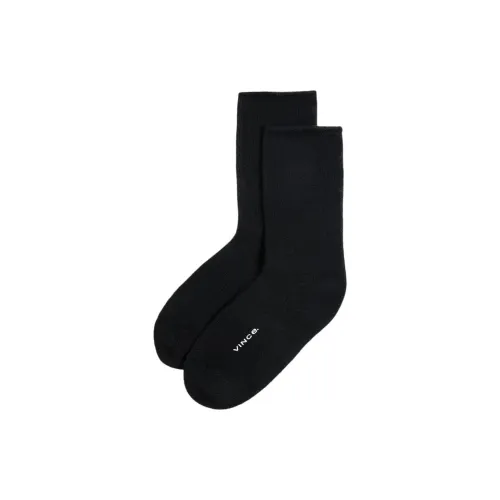 VINCE 1 Пачка Черные Унисекс MID Носки до икры