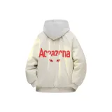 Ecru Cotton Down Jacket (Insulated)  
Экрю хлопковый пуховик (утепленный)