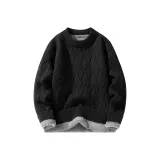 Черный с флисовой подкладкой