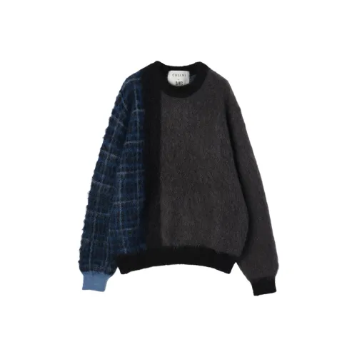 CULLNI x DAKS LONDON Fw25 Асимметричный Мохер Shaggy Пуловер KNIT Трикотаж Унисекс